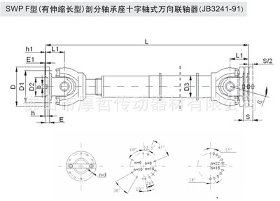 專(zhuān)業(yè)剖析 SWP F型(有伸縮長(zhǎng)型)萬(wàn)向聯(lián)軸器——以佛山市南海區(qū)厚哲傳動(dòng)器材為例